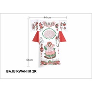 Kwan Im paper clothes for Buddhist religious prayers