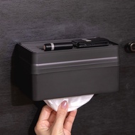 平和Heiwa - 日製抗菌磁吸抽取式口罩收納盒-酷灰黑