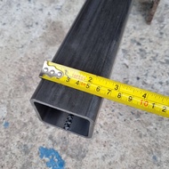 เหล็กกล่องดำ ขนาด 65 x 65 x หนา 4.5 มิลลิเมตรหรือ เหล็กกล่อง 2 1/2นิ้ว x 2 1/2 นิ้ว หนา 4.5 มิลลิเมต