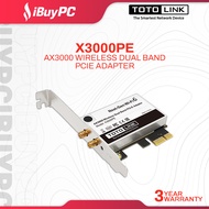 TOTOLINK X3000PE AX3000 WI-FI 6 Dual Band WIFI PCIe Adapter