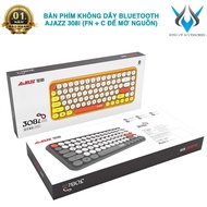 Ajazz 308i bluetooth wireless keyboard with round keys - extremely smooth click (random color) Acces