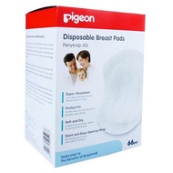 PIGEON DISPOSABLE BREAST PAD FIT TYPE 66 PCS (BREAST MILK PAD).