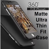 iPhone 6 / 7 Plus Case, IPAKY 360  Protective Slim Fit Case Cover Tempered Glass