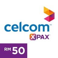 Celcom Prepaid Reload Topup Pin Rm50