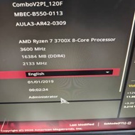 AMD Ryzen 7 3700X 8核心16線程