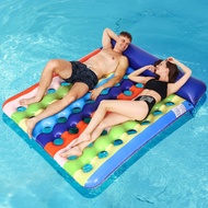 Pool Floats Adult,Oversized Inflatable Pool Rafts Lake Floats Water Lounger with Headrest 42-Cooling