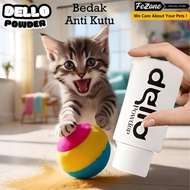 DELLO Cat Powder Eliminates Itchy Fleas & Mites FEZONE