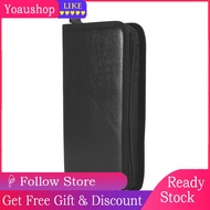 yoaushop DVD Case Holder 80 Pcs PU Leather Media Storage Disc 28.5cmx15.5cmx4.8cm DVDs Wallet with Z