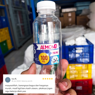(ECER 20 PCS) BOTOL ALMOND 250 ML BOTOL PLASTIK ALMOND 250ML BOTOL JELLY MILK 250ML