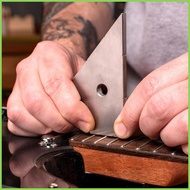 Fret Leveling Stainless Steel Bass String Tool Fret Leveling Tool for Home Studio Workshop School Re
