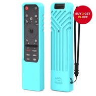 New protective silicone case for LG MR25 GA Magic Remote, featuring an anti-slip, shockproof, and wa