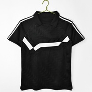 #G 1988/90 Black Retro Soccer Jersey Football