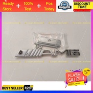 3D Metal Hook Sticker Trim Chrome Silver CLA CLS GLA A45 Steel Hood A E C Class AMG Grill Logo Emble