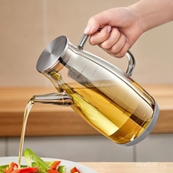 Oil Bottle Seasoning Bottle Household Oil Easy Oil Pot Non-Drip Oil Glass Kitchen Large Oil Can Soy 