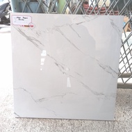 Terbaru Granit Lantai 60X60 Glossy Putih Marmer Abu Carara Ikad/