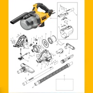 DEWALT DCV501LN Cordless Vacuum Cleaner Spare Parts DCV501LN