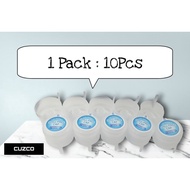 Water Bottle Cap / Penutup Air / 3 gallon / 5 gallon/ Cuzco Non-Spill Cap (White) 1 Pack 10