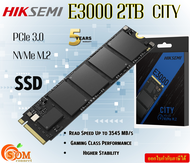 (2TB) HIKSEMI SSD (E3000 CITY 2TB) 2048GB PCle 3.0 NVMe M.2 3445MB/s รับประกันสินค้า5ปี