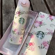 Starbucks 星巴克聯名膳魔師保溫杯粉玫瑰