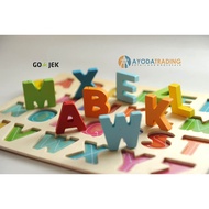 Chunky Alphabet Puzzle Alphabet Blocks Educational Toys