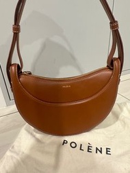 Polene numero dix 半月袋棕色