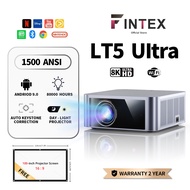 โปรเจคเตอร์ LT5 Ultra 8K Auto Focus Projector Ultra DESK-O1500ANSI  25000Lumens โปรเจคเตอร์พกพา 8K ค