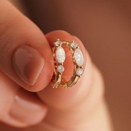 [New Product Special Offer] Opal Stone Opal Jewelry High-End Opal Stone Fire Color Opal Light Luxury