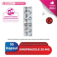 Omeprazole 20 mg (10 Kapsul)
