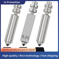 Quick-Swap for   X Combo 3PK 0.25MM Integrated Hardened Steel Nozzles and 3PK Silicone Covers
