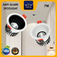 🔥NEW 2026 Anti Glare 3500K Eyeball🔥 7W LED Eyeball / Recessed Spotlight / LED Eyeball COB Downlight 