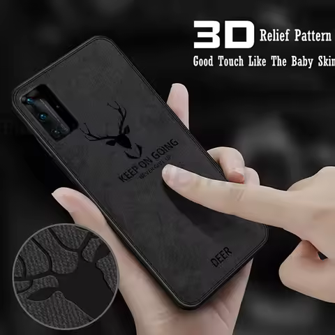 Cloth Case For Huawei Honor 9 10 20 Lite 10i 20s 20e 30i View 30 Pro V20 V10 Play 8X 9X Build-in Iro