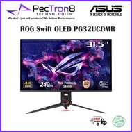 ASUS ROG Swift OLED PG32UCDMR 32-inch 4K QD-OLED panel 240 Hz, 0.03 ms (GTG), G-SYNC® compatible DP2