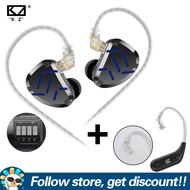 KZ ZAT หูฟังโลหะ Add KZ โมดูล AZ09 HD สนับสนุนการเข้ารหัสเสียงการส่งหูฟัง AAC หูฟังอัพเกรดหูฟังจอภาพ