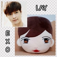 new exo lay plushie boneka bantal korea kpop