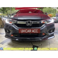 Honda city 2017-2019 (NO PAINT) takero front bumper v lip pu front lip front bumper diffuser READY S