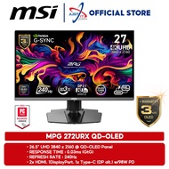 MSI MPG 272URX QD-OLED 26.5" OLED GAMING MONITOR ( 26.5" QD-OLED UHD / 0.03MS / 240HZ / G-SYNC COMPA