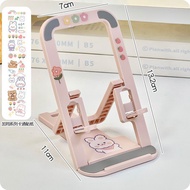 Cute Desktop Phone Stand Universal Folding Portable Live Watching TV Multi-Function Watching Drama L