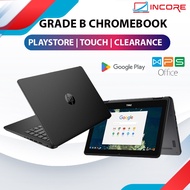 (GRADE B) Chromebook - DELL HP ACER LENOVO ASUS Minor Defect Chrome OS Laptop Budget Murah Notebook Touch Screen