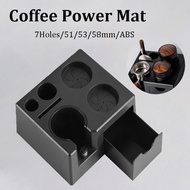 Coffee Tamper Set Coffee Power Mat Holder ABS Coffee Station Coffee Organizer for 51,54,58mm Portafi