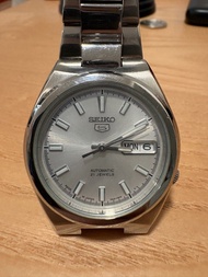 精工5號自動腕錶 seiko5 seiko 5 SNKC49J1 Automatic Silver Dial Stainless Steel Japan Made Men's Watch seiko5