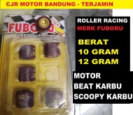 SET 6 Pcs ROLLER RACING Motor BEAT SCOOPY KARBU 10 12 GRAM FUBORU