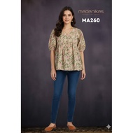 Madanikas Women’s Balloon Sleeve Short Kurti MA Series