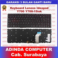 Keyboard Lenovo Ideapad Y700 Y700-15 Y700-15ACZ Y700-15ISE Y700-15ISK Y700-17ISK Backlightkbl