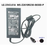 LG original oem 23.0V 2.61A ac power adapter MS-Z2610R230-065E0-P with power cord 23V 2.61A