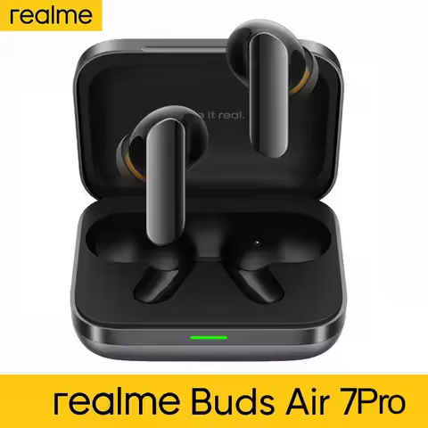 Original Realme Buds Air7 Pro Earbuds 53dB ANC AI Translation Bluetooth 5.4 Earphones 48H Play Time 