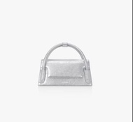 韓國潮牌Find kapoor MARTY WEDGE BAG 22 CRINKLED - SILVER
