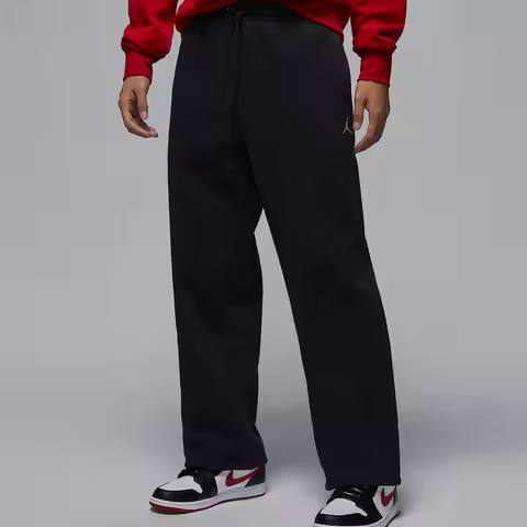 Nike Official Genuine JORDAN Men's Warm Outdoor Fleece Straight-leg Pants IB7239-010