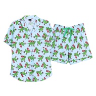 Josilins ชุดนอน ผู้หญิง ลิขสิทธิ์ Disney Pixar Toy Story คอลเลคชัน chapter 2 Rex ผ้าคอตตอนยืด