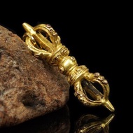 西藏15世紀明代金剛杵(長8.6公分)