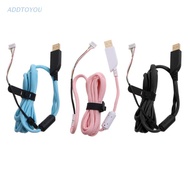 [3C] QJ Nylon Rope Mouse Cable Soft Durable Umbrella Cable, Suitable For ZOWIE FK-B ZA11-B ZA12-B Fa